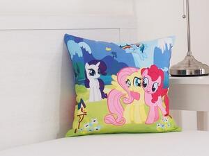 Dekorační polštářek 40x40 cm - My Little Pony modrá