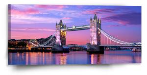 Sablio Obraz Londýn Tower Bridge - 110x50 cm