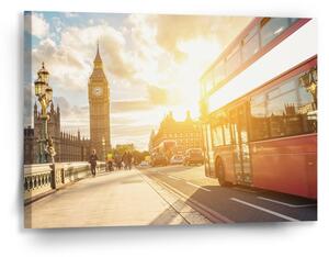 Sablio Obraz Londýn Big Ben - 90x60 cm