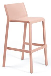 Nardi Plastová barová židle TRILL Odstín: Tabacco - Hnedá