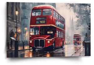 Sablio Obraz Londýn Double-decker 2 - 60x40 cm