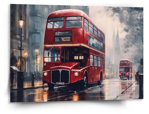 Sablio Obraz Londýn Double-decker 2 - 150x110 cm