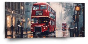 Sablio Obraz Londýn Double-decker 2 - 110x50 cm