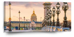Sablio Obraz Paříž Elysejský palác - 110x50 cm