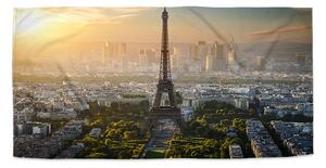 Sablio Ručník Paříž Eifellova věž Skyline - 50x100 cm