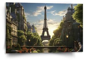 Sablio Obraz Paříž Eifellova věž Art - 120x80 cm