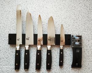 Yaxell Magnetická lišta na 5 nožů černá