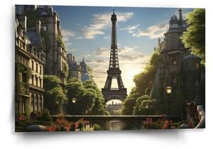 Sablio Obraz Paříž Eifellova věž Art - 60x40 cm