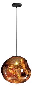 Toolight - Závěsná stropní lampa Amber - zlatá - APP331-1CP