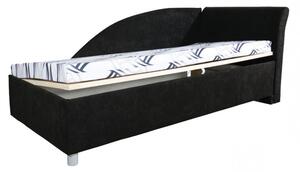 Jednolůžková postel (válenda) 90 cm Pearline Plus (s molitanovou matrací) (P). 774156