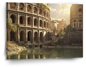 Sablio Obraz Řím Koloseum Art - 90x60 cm