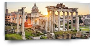 Sablio Obraz Řím Forum Romanum - 110x50 cm