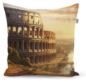 Sablio Polštář Řím Koloseum Historic - 50x50 cm