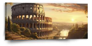 Sablio Obraz Řím Koloseum Historic - 110x50 cm