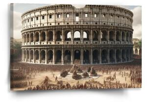Sablio Obraz Řím Koloseum Legie - 60x40 cm