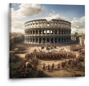 Sablio Obraz Řím Koloseum Legie - 50x50 cm