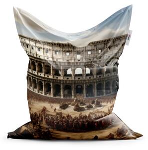 Sablio Sedací vak Classic Řím Koloseum Legie - 150x100 cm