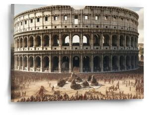 Sablio Obraz Řím Koloseum Legie - 90x60 cm