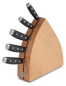 Yaxell Dřevěný stojan na nože 5 ks přírodní