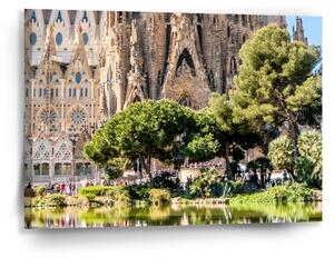 Sablio Obraz Barcelona Sagrada Familia - 90x60 cm