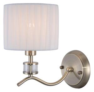 Italux WL-28343-1 nástěnná lampa Ferlena 1x40W | E14 | IP20 - barva bronz/bílá
