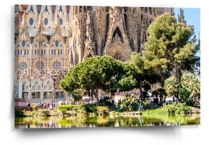 Sablio Obraz Barcelona Sagrada Familia - 60x40 cm