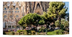 Sablio Ručník Barcelona Sagrada Familia - 50x100 cm
