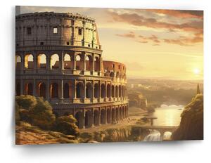 Sablio Obraz Řím Koloseum Historic - 90x60 cm
