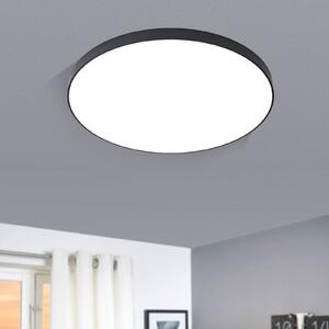 LED stropní svítidlo Zubieta-A, černé, Ø60cm