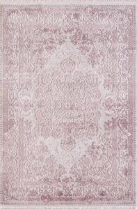 Vopi | Kusový koberec Taboo 1303 gri-murdum - 80 x 150 cm, světle růžový