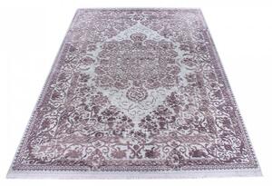 Vopi | Kusový koberec Taboo 1303 gri-murdum - 80 x 150 cm, světle růžový