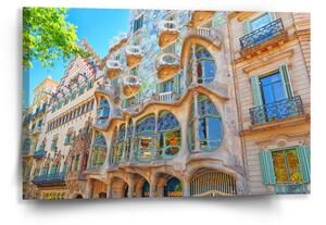Sablio Obraz Barcelona Gaudi Casa Batllo 2 - 60x40 cm