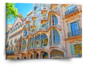 Sablio Obraz Barcelona Gaudi Casa Batllo 2 - 150x110 cm