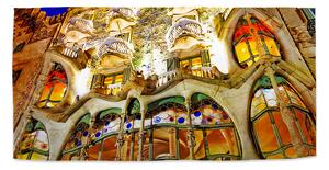 Sablio Ručník Barcelona Gaudi Casa Batllo 1 - 30x50 cm