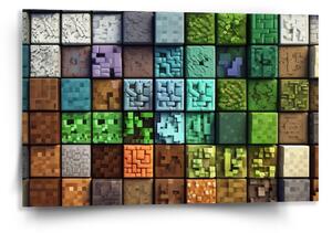 Sablio Obraz Blocks Abstract - 120x80 cm