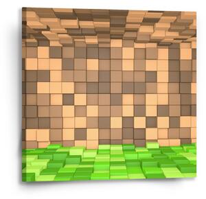 Sablio Obraz Blocks 3D - 50x50 cm