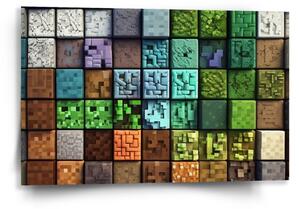 Sablio Obraz Blocks Abstract - 60x40 cm