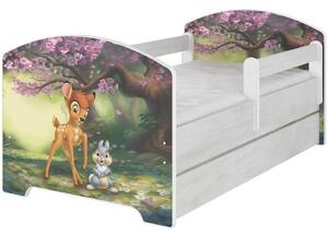 Dětská postel Disney - BAMBI NATURAL 140x70 cm