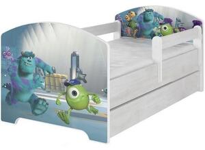 Dětská postel se šuplíkem Disney - PŘÍŠERKY s.r.o. 140x70 cm