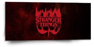 Sablio Obraz Stranger Things Red - 110x50 cm