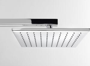 Sapho, SPIRIT SQUARE termostatický sprchový panel nástěnný, 250x1550mm, bílá