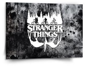 Sablio Obraz Stranger Things White - 150x110 cm