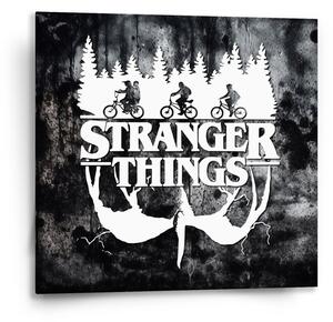 Sablio Obraz Stranger Things White - 50x50 cm