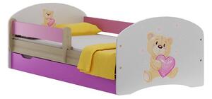 Dětská postel se šuplíkem SWEET DREAMS 140x70 cm