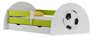 Dětská postel se šuplíkem FOTBAL 140x70 cm