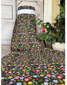 Ervi bavlna š.240 cm - barevné květy č.25173-1, metráž