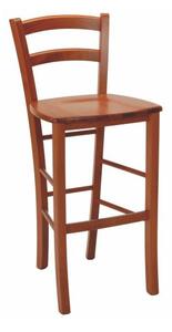 Dřevěná barová židle bez područek Stima PAYSANE BAR masiv – buk, nosnost 140 kg