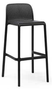 Plastová barová židle Stima BORA bar – bez područek Rosso/P