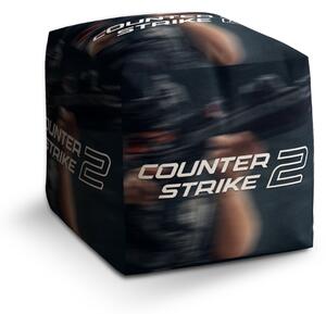 Sablio Taburet Cube Counter Strike 2 Voják 2: 40x40x40 cm