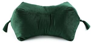 Relaxační polštář strukturovaný velvet barva 21 zelená tmavá, 1 ks